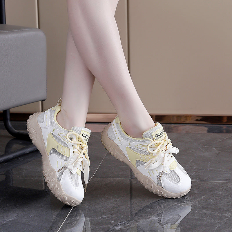 Damen Sport-Sneaker Atmungsaktiv Laufschuhe Mit Griffiger Sohle