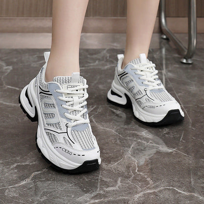 Damen Sneaker Sport Atmungsaktiv Komfortabel