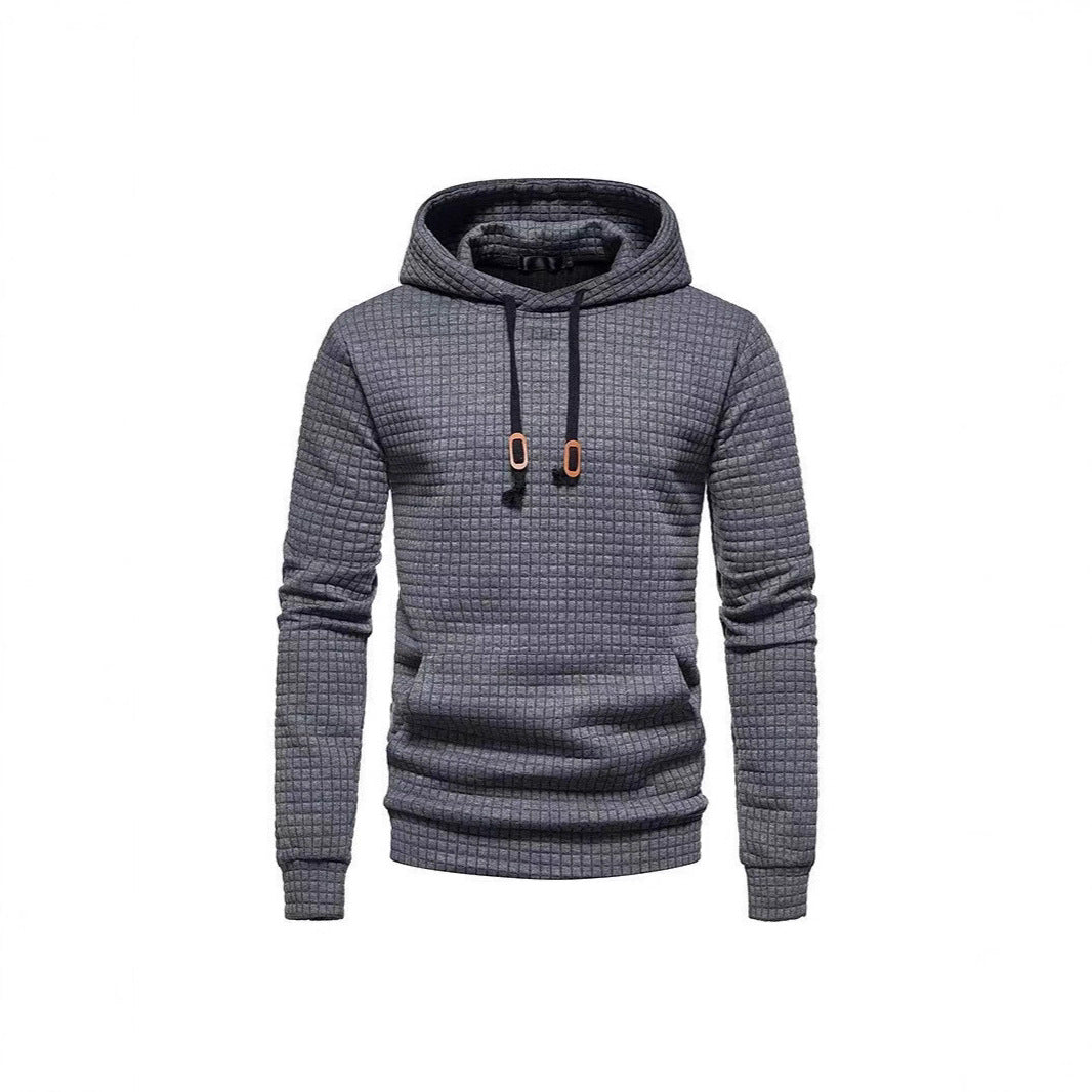 Herren Hoodie Modern Strukturiert Trendig