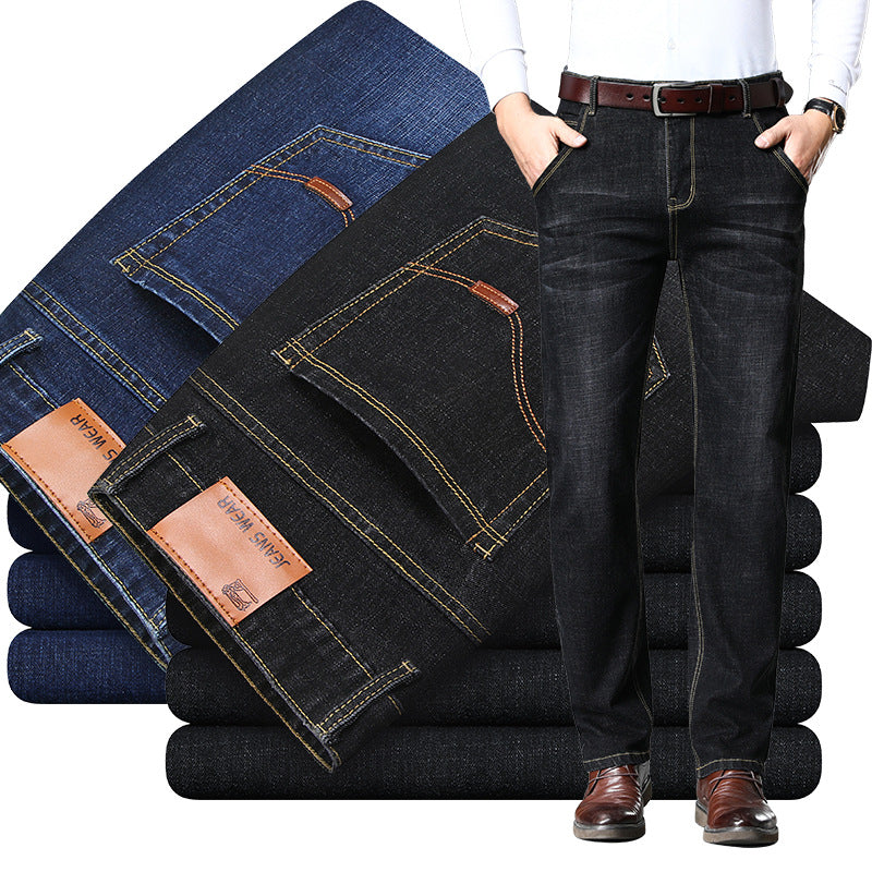 Herren Jeans Bequem Lässig Business Style - BerlinGlamour