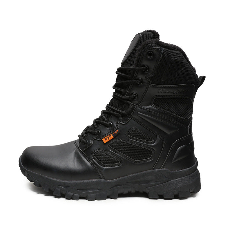 Herren Stiefel Isolierend Knöchelschutz Winterstiefel Warm