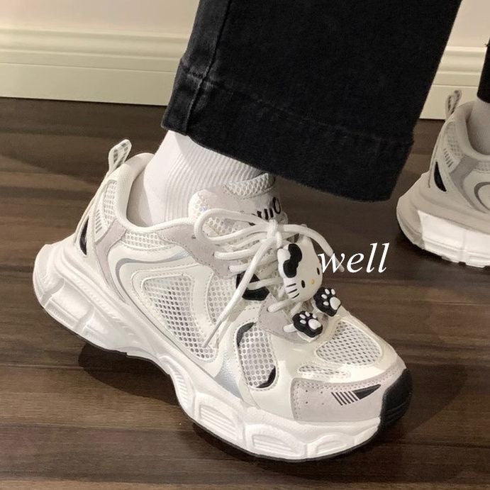 Damen Sneaker Hello Kitty Schuhe Sportlich Frauen