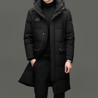Herren Winterjacke Isoliert Lang Warm - BerlinGlamour