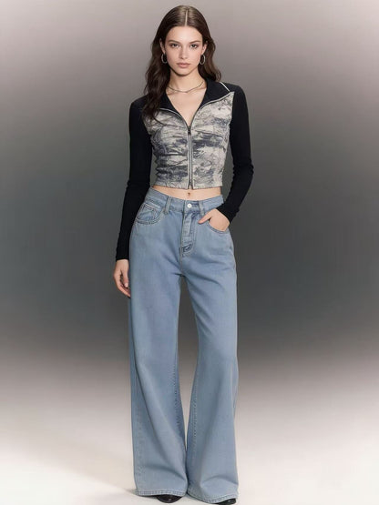 Damen Blazer Slim Fit Elegant Kurz