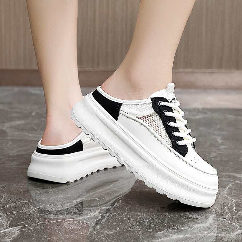 Damen Sneaker Slipper Bequem Atmungsaktiv