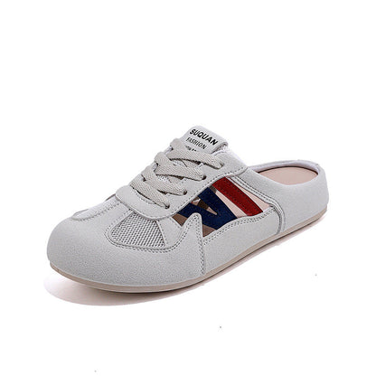 Damen Sneaker Offener Fersenbereich Atmungsaktiv