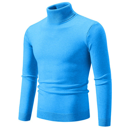 Herren Rollkragenpullover Feine Baumwolle Eleganter Style - BerlinGlamour