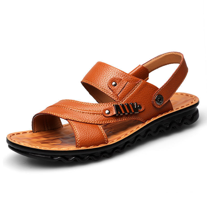 Orthopädische Sandalen Herren Komfortabel Unterstützende Fußbettung