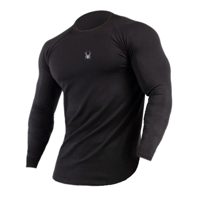 Herren Kompressions-Shirt Atmungsaktiv Sportlich Slim-Fit