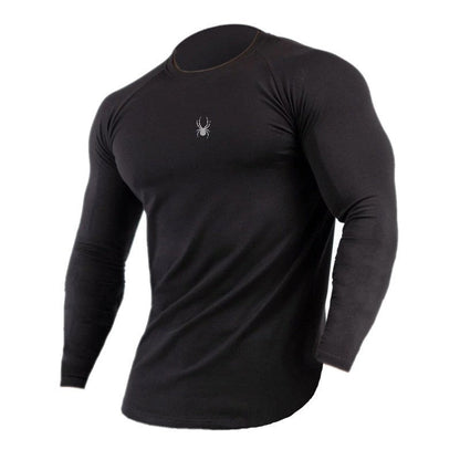 Herren Kompressions-Shirt Atmungsaktiv Sportlich Slim-Fit
