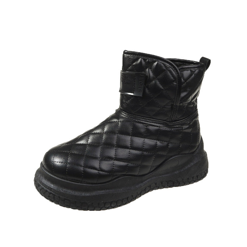 Damen Winterstiefel Warm Gefüttert Schnee Boots