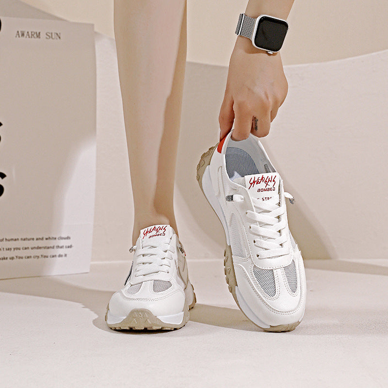 Damen Sneaker Atmungsaktiv Mit Dämpfung Weich Laufsohle