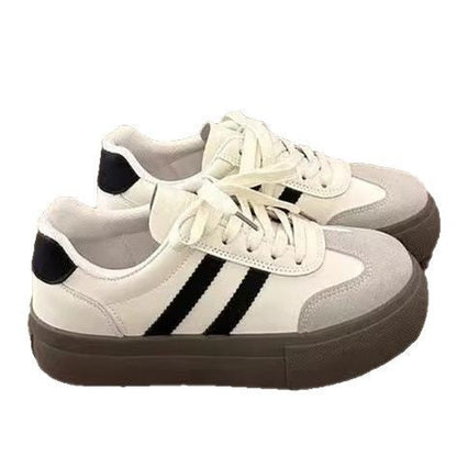 Damen Sneaker Retro-Style Hochwertig Stabil