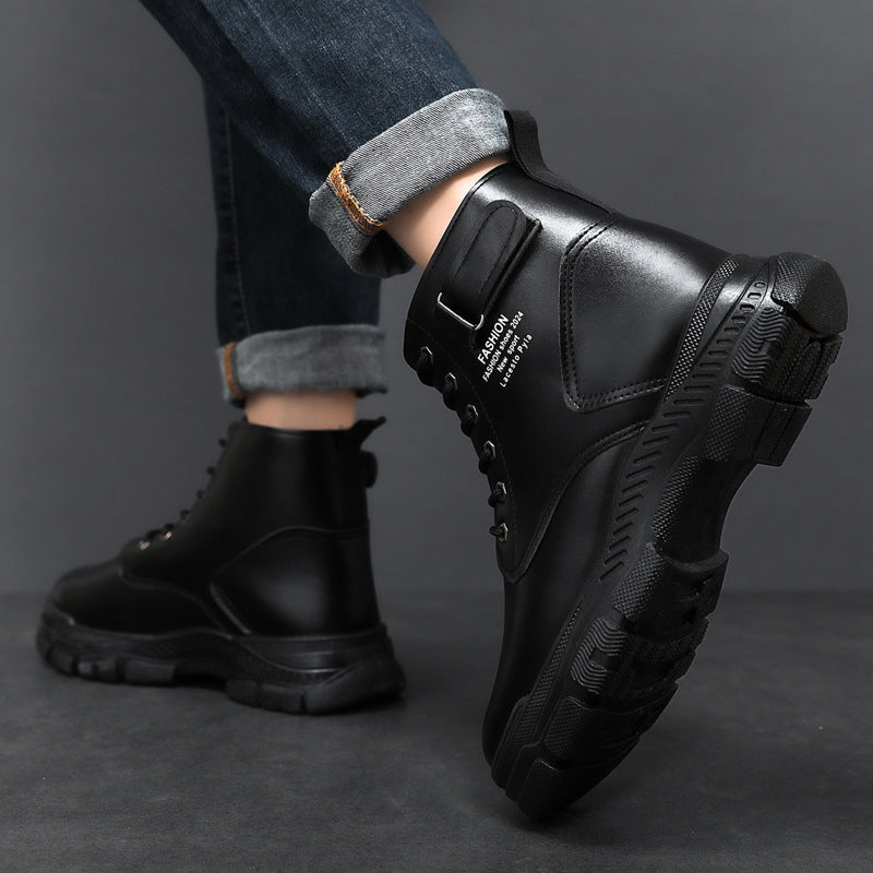 Herren Stiefel Modern Leder Braun - BerlinGlamour