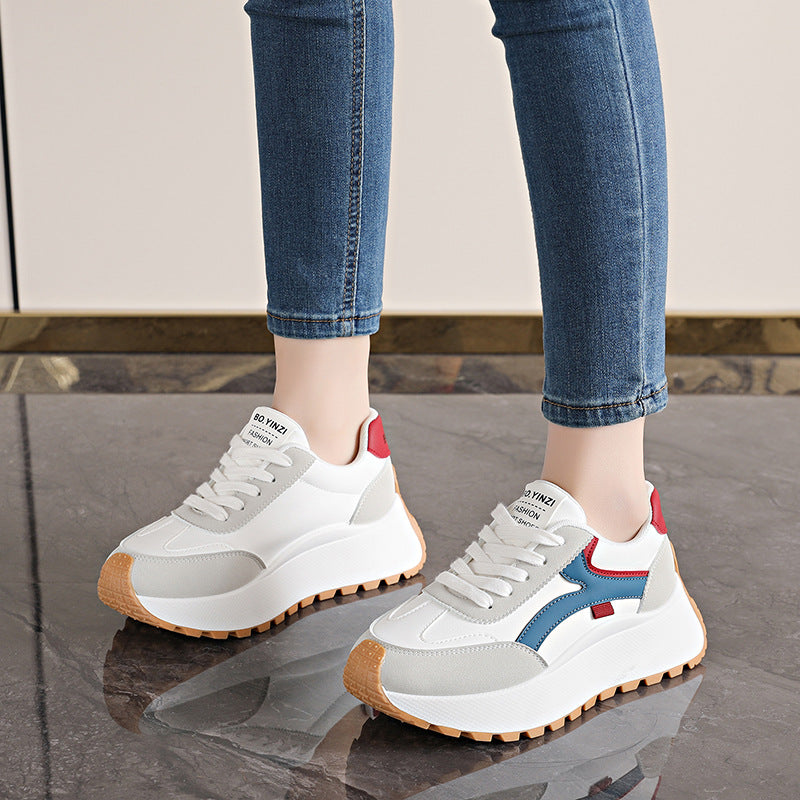 Damen Sneaker Laufsohle Dämpfung Atmungsaktiv Modern