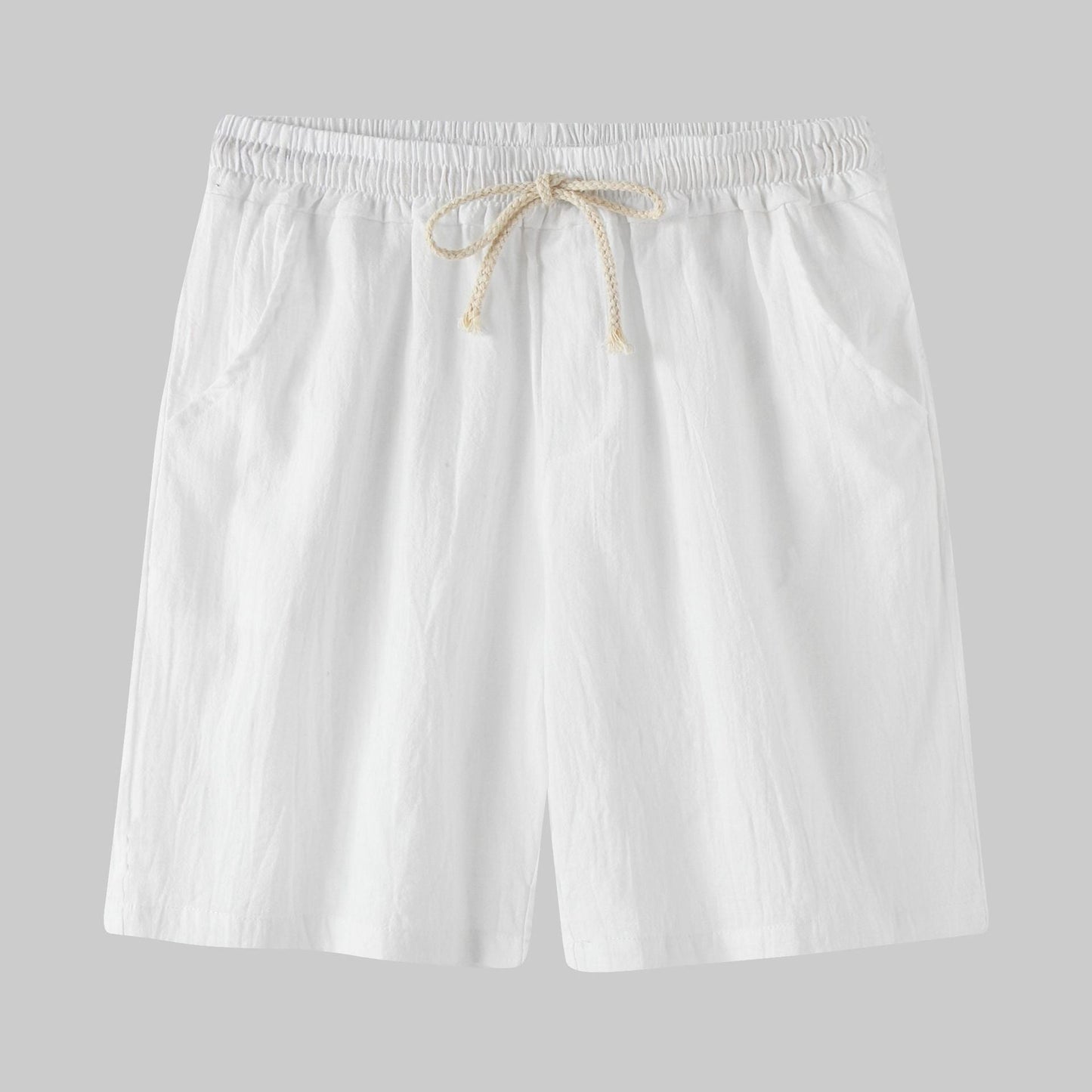 Herren Shorts Elastischer Bund Seitentaschen Sommer