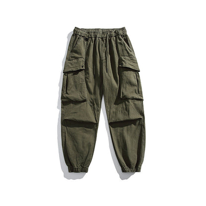 Herren Cargo-Hose elastisch mit vielen Taschen
