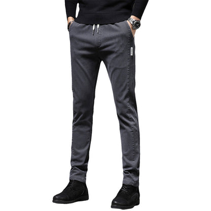 Bequeme Herren Chino-Hosen Elastisch Stretch