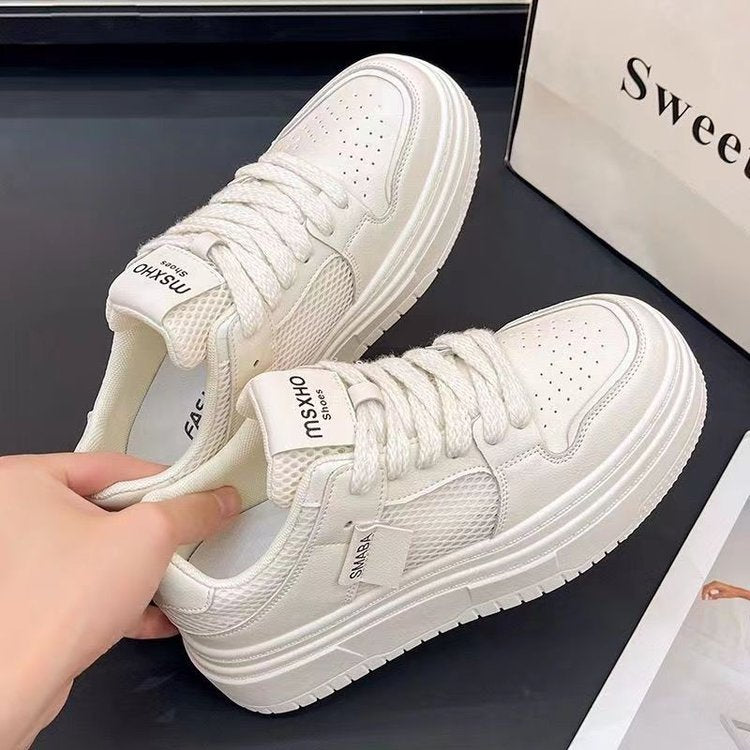 Damen Sneaker Bequem Atmungsaktiv Plateau Schuhe - BerlinGlamour