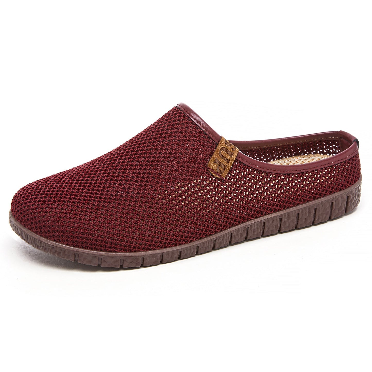 Damen Slipper Atmungsaktiv Mesh Rutschfest Bequem