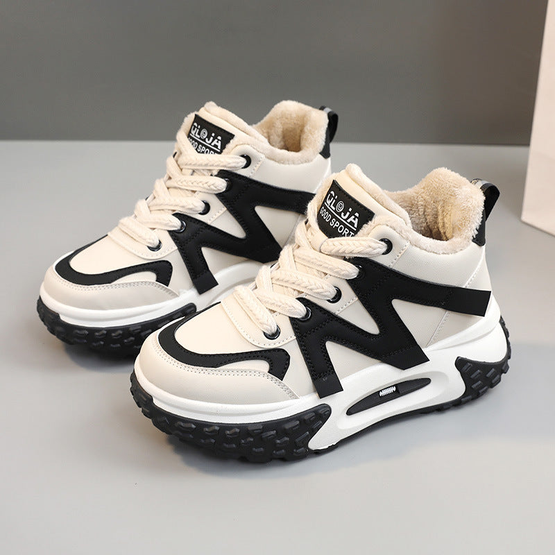 Damen Winter Sneaker Warm atmungsaktiv Rutschfest