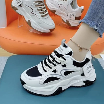 Damen Sneaker Chunky bequem atmungsaktiv Mode