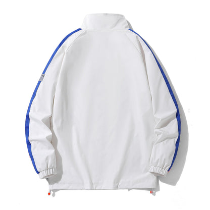 Herren Sportjacke Lässig Reflektierend Modern
