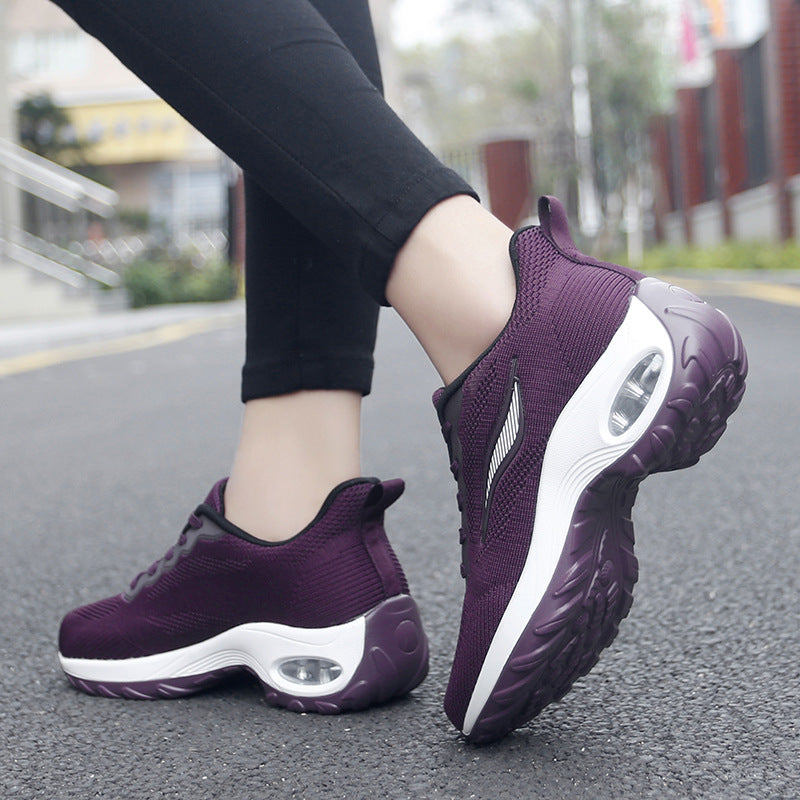 Damen Laufschuhe Atmungsaktiv Bequem Dämpfend