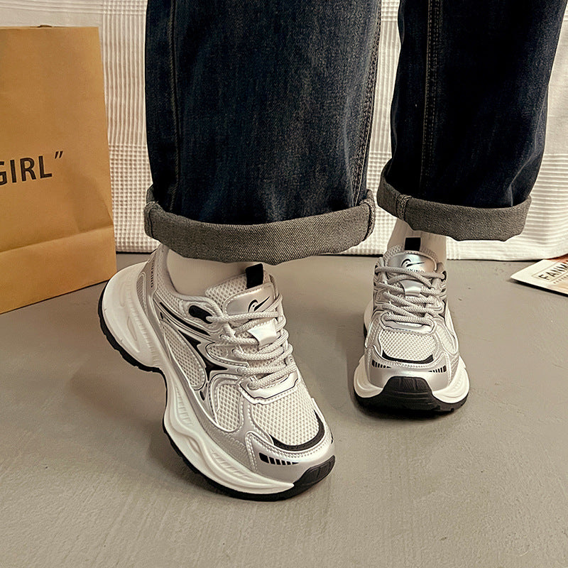 Damen Sneaker Sportlich Atmungsaktiv Mit Stabiler Sohle
