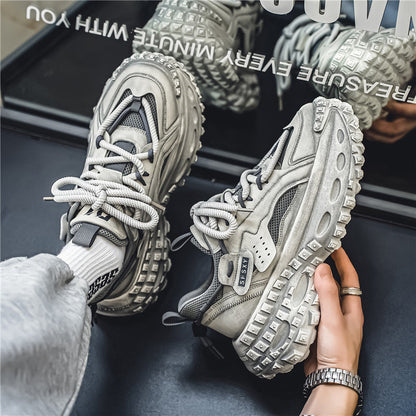 Damen Sneaker Sportlich Oversized Bequem - BerlinGlamour