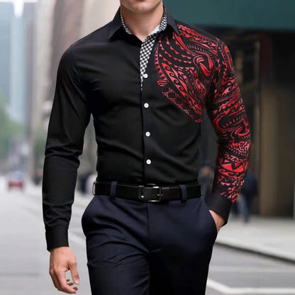 Herren Hemd Modern mit exklusiven Mustern Berlin Style