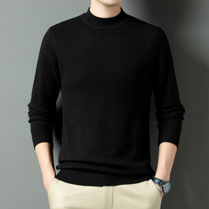 Herren Pullover Modern Strukturiert Elegant
