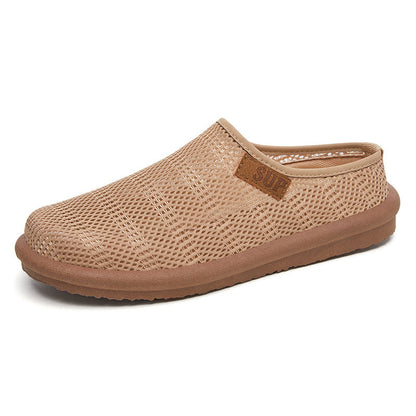 Damen Clogs Bequem Flexibel Mesh Sommer