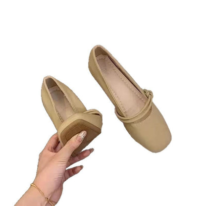 Damen Ballerinas Bequem Elegante Spitze Schnürsenkel