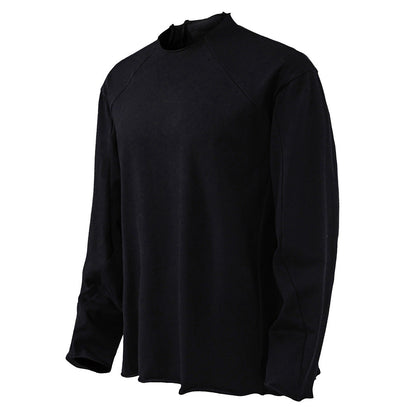 Herren Langarmshirt Modern Atmungsaktiv Baumwolle