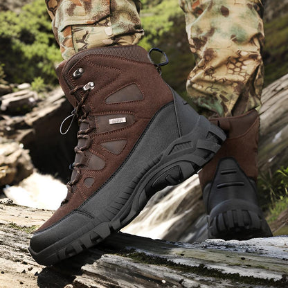 Wanderschuhe Herren Trekkingstiefel Waterproof - BerlinGlamour