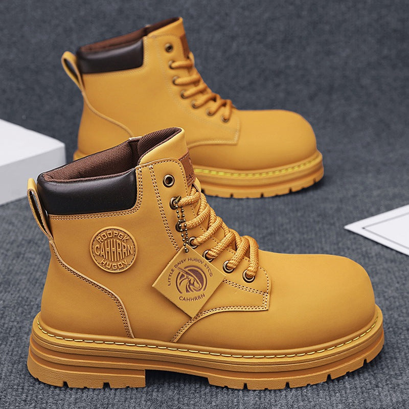 Damen Arbeitsstiefel Robust Rutschfest Knöchelhoch