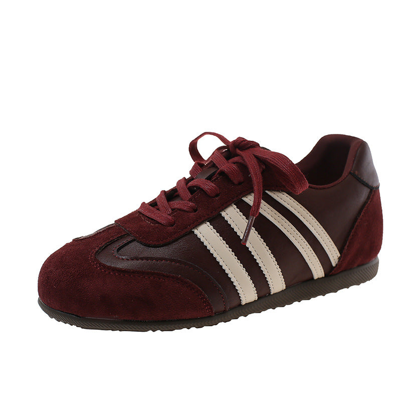 Damen Sneaker Retro Style Sportlich Heidi Schuhe