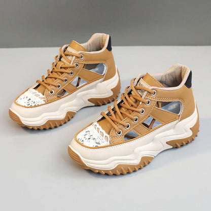 Damen Sneaker Hochwertig Bequem Modisch