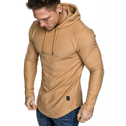 Herren Kapuzenpullover Strukturiert Modern Streetwear