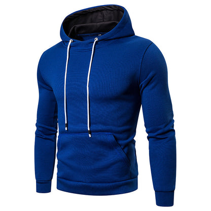 Herren Kapuzenpullover Soft Baumwolle Kängurutasche Modern