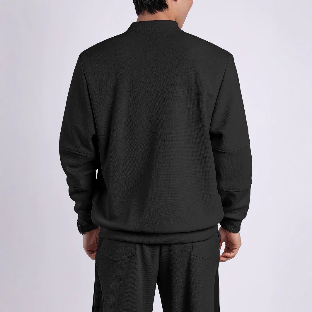 Herren Trainingsjacke Sportlich Modern Schnitt