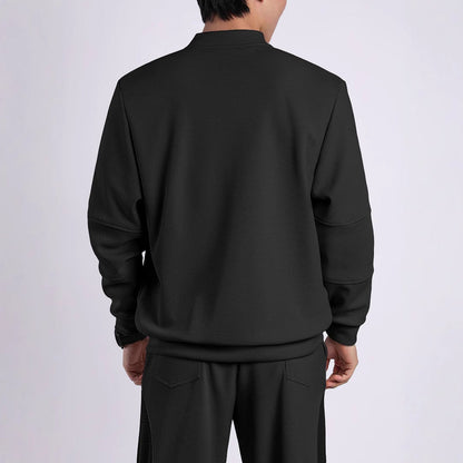 Herren Trainingsjacke Sportlich Modern Schnitt