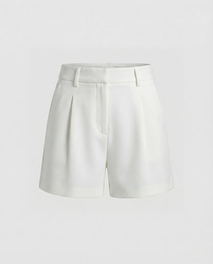 Elegante Damen Highwaist Shorts Business Kurzhose