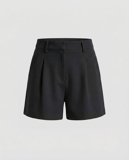 Elegante Damen Highwaist Shorts Business Kurzhose