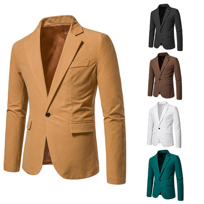 Herren Blazer Modern Slim Fit mit Taschen