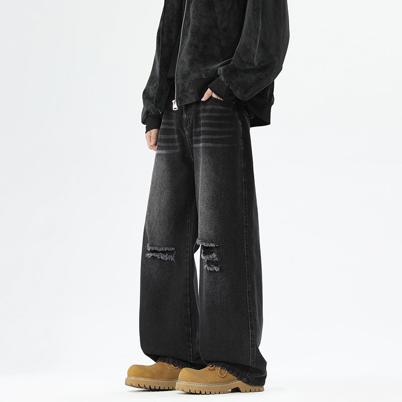 Herren Jeans Distressed Lässig Berlin Style - BerlinGlamour