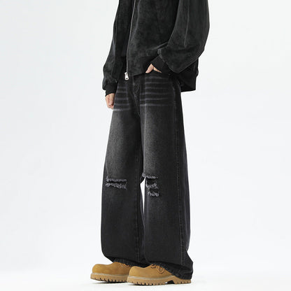 Herren Jeans Distressed Lässig Berlin Style - BerlinGlamour