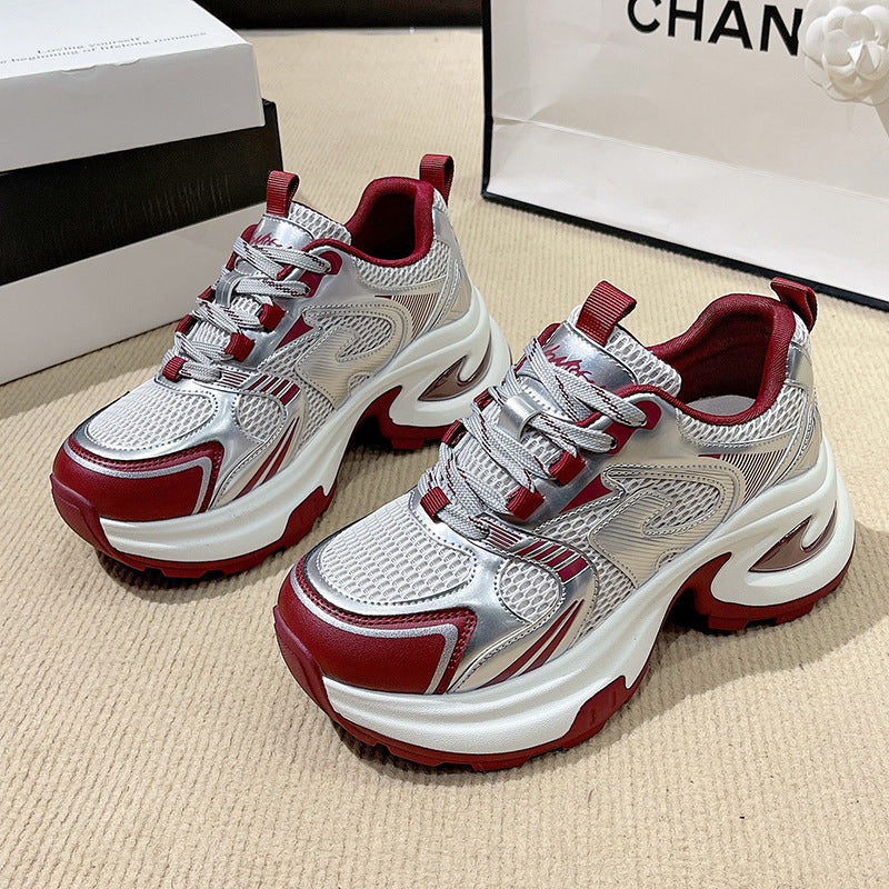 Damen Sneaker Sportlich Atmungsaktiv Moderne Schuhe