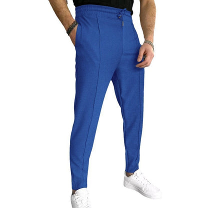 Herren Freizeithose Elastisch Mit Muster Trendig